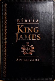 Bblia King James de estudo ra Preta luxo