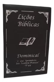 Capa Para Revista Ebd - Escola B�blica Dominical Preta