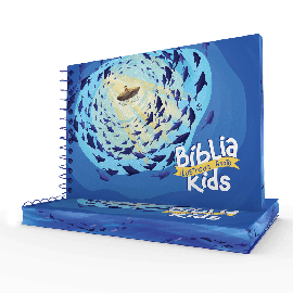 B�blia Ilustrada Anote Kids - NVT Peixinhos