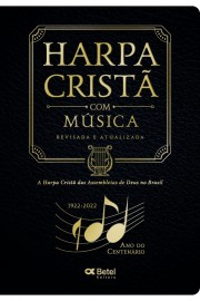 Harpa Crist� do Culto Com Musica Luxo Preta