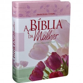 Biblia Da Mulher Grande Tulipa Rc