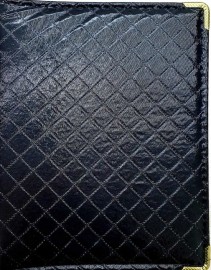 Pasta De Louvor N04 Preto Quadriculado Hinario