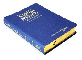 Biblia Hiper Legivel Luxo Azul