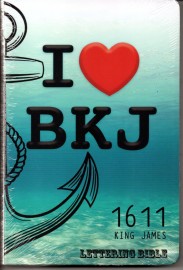 Biblia Bkj 1611 Lettering I love Bkj 