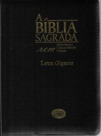  Bíblia Sagrada Letra Grande - Preta - SBB: 7899938405550:  Anonymous: Electronics