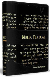 Biblia De Estudo BTX Textual Preta Luxo