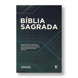 Biblia AEC Almeida Edição Contemporanea Brochura Petroleo 