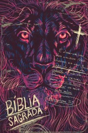 Biblia acf slim lion chalk capa dura