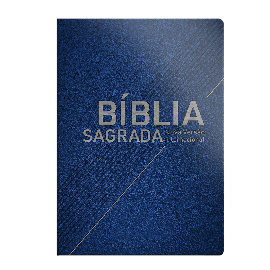 Bíblia NVI Gigante Azul Capa Flexível