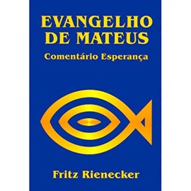 Comentrio do Evangelho de Mateus Capa Brochura Fritz Laubach