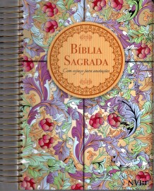 Biblia Nvi Anote Espiral Calamo E Canela 