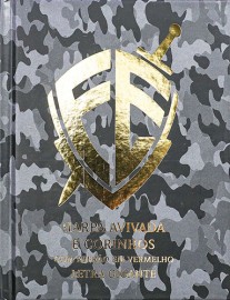 Harpa Avivada e Corinhos Capa Dura Letra Gigante Escudo