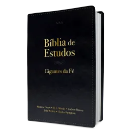 B�blia de Estudos Gigantes da F� Preta