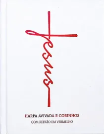 Harpa Capa Dura Letra Gigante � Modelo 08 � Jesus Branco