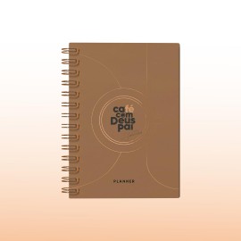 Planner Caf� com Deus Pai: 2025