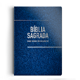 Bblia Sagrada NVI Extra Gigante - Capa Semi Luxo Azul