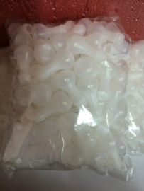 Botija Branco "Moringa" Sem �leo de Un��o 7ML 100-UN