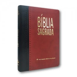 Bblia Slim Edio Econmica Letra Normal Capa Vermelho E Preto