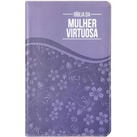 Biblia da Mulher Virtuosa Lilas 