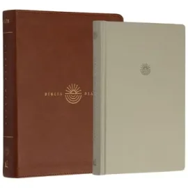 B�blia Di�ria NVI, Capa luxo marrom, Leitura Perfeita � Comece sua jornada de 365 dias com a B�blia em qualquer momento do ano