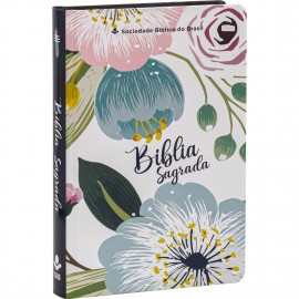 B�blia NTLH Letra Grande Flores