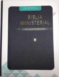 B�blia Ministerial � Luxo  Preta NVI  Preta