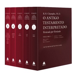 Comentario Antigo Testamento Interpretado 5 Volumes Hagnos Russel N. Champlin
