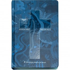 B�blia Bil�ngue edi��o para jovens � ingl�s/Portugu�s Azul