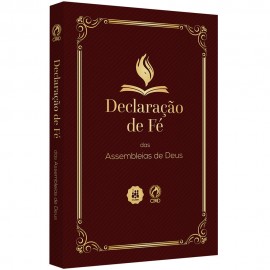 Livro Declara��o De F� Das Assembleias De Deus Brochura Vinho