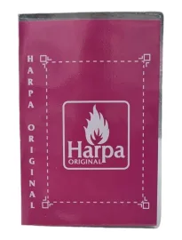 Harpa Original Pequena Letra Normal Capa Vinil Rosa