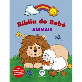 Livro Capa dura Bblia do beb - Animais