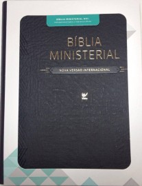 BIBLIA MINISTERIAL - PU PRETA NVI LUXO