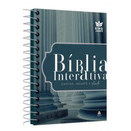 B�blia Interativa Estude, Medite e Anote - Modelo Amparo - King James