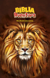 B�blia Aventura para Crian�as, NVI, Capa dura com fechamento em �m�, Le�o, Leitura Perfeita