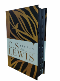 Bblia C. S. Lewis  NAA L. Perfeita C. Dura Preto e Dourado C. ndice 