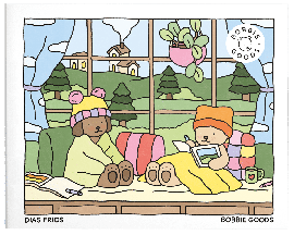 Bobbie Goods ilustrado  Dias frios (Fall-Winter) com Selo de Certificac�o Original