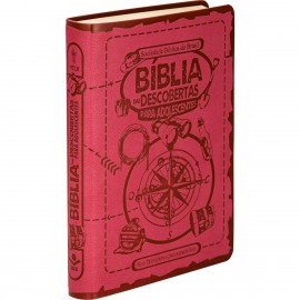 Bíblia das Descobertas para Adolescentes Rosa