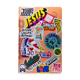 B�blia Sticker 2.0 Terracota - NVI Capa Dura