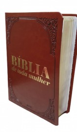 Biblia De Toda Mulher Naa Capa Luxo Marrom