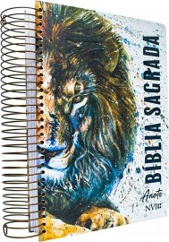 B�blia Nvi Anote Letra Normal Espiral Cordeiro De Deus