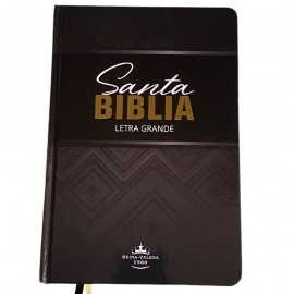 Santa B�blia Letra Grande Luxo Preta Capa Dura 1960