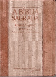 Biblia Hiper Legivel  Acf Cortica Luxo Com Indice 