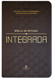 Biblia de estudo integrada marrom