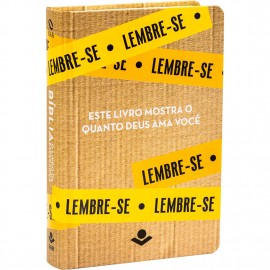 B�blia O Livro da Esperan�a Capa Dura Amarelo