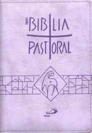Nova B�blia Pastoral - bolso - Z�per Lilas