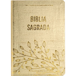 B�blia NTLH � Linha Cristal Dourada Luxo