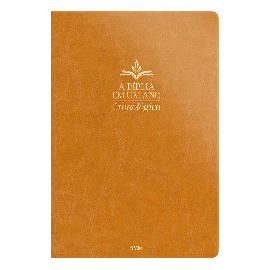 B�blia Em um Ano Cronol�gica Caramelo Capa Luxo