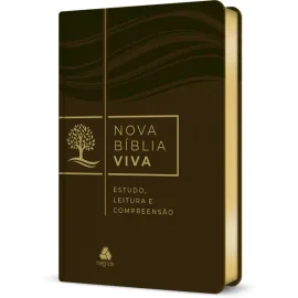 B�blia Viva � Estudo, leitura e compreens�o - Marrom