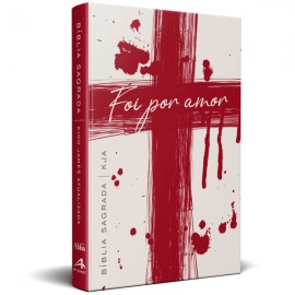 B�blia King James RA Foi por Amor cruz ver. KJACapa Dura