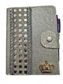 B�blia Pedraria Tijolinho Letra Grande Com Harpa Prata Liso Lateral Dourada